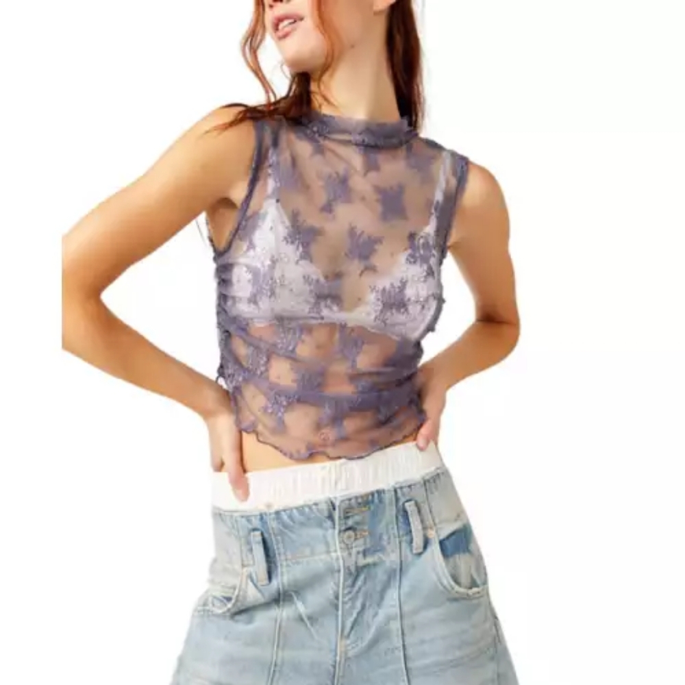 Free People Nice Try Tank Top XL